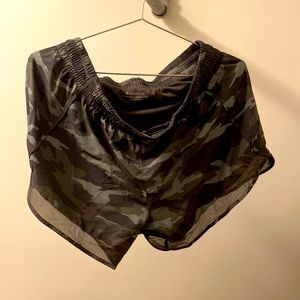 Printed mesh racer shorts 4”